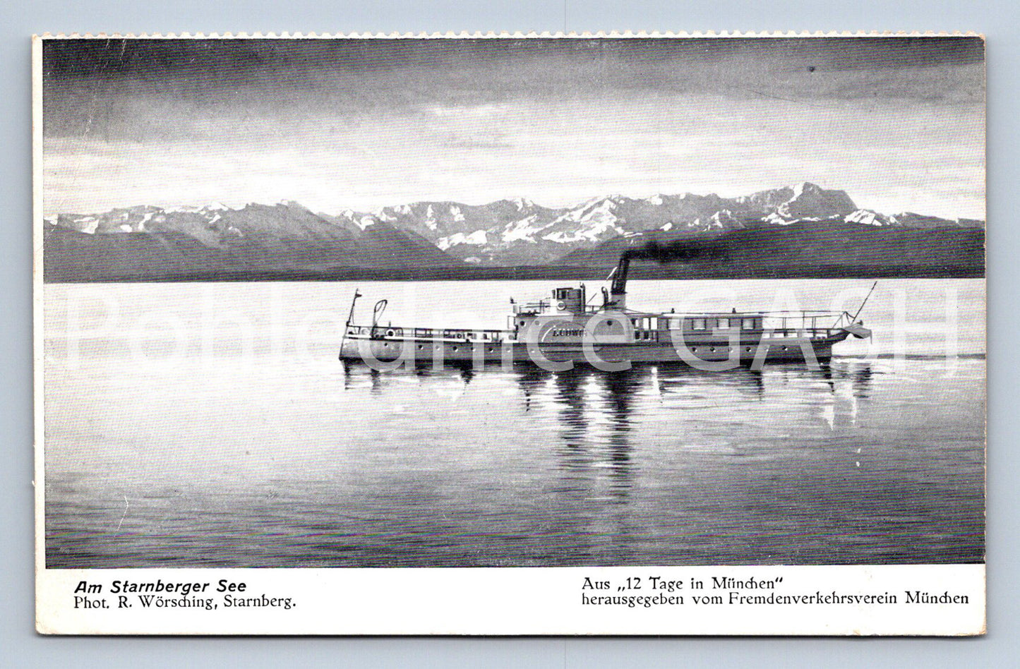 Pohlednice AM STARNBERGER SEE (ST12401)