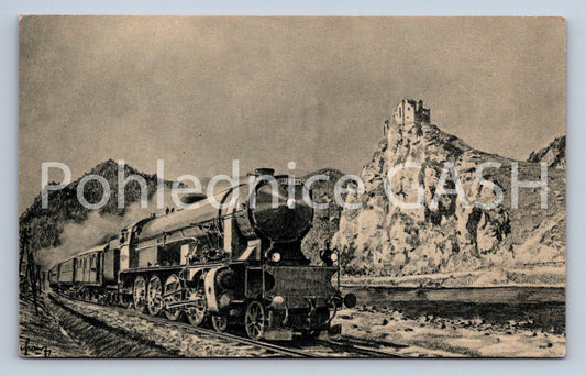 Pohlednice NA SLOVENSKU - LOKOMOTIVA ŘADY 455 (ST12415)