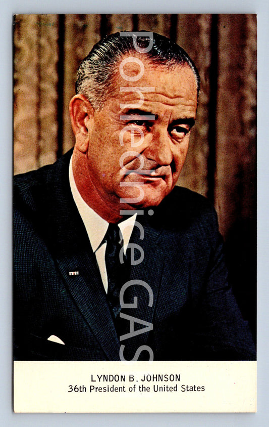 Pohlednice LYNDON B. JOHNSON (ST12425)