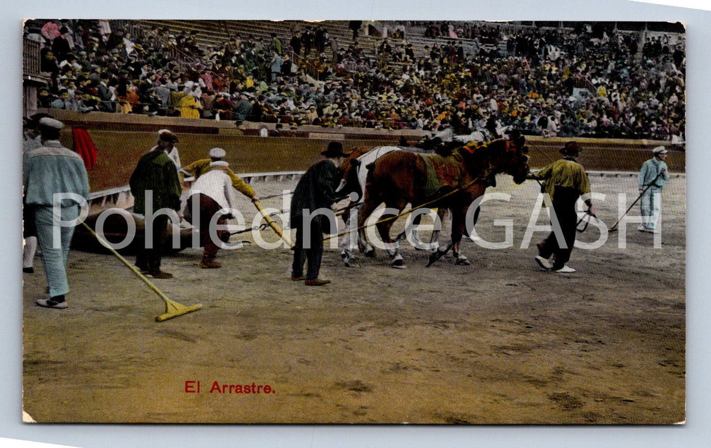 Pohlednice EL ARRASTRE (ST12439)