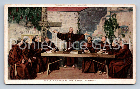 Pohlednice MISSION PLAY SAN GABRIEL - CALIFORNIA (ST12449)