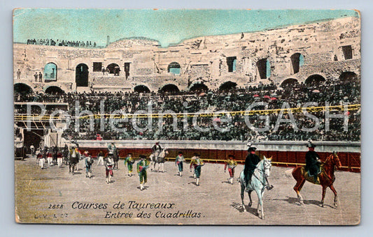 Pohlednice COURSES DE TAUREAUX (ST12459)