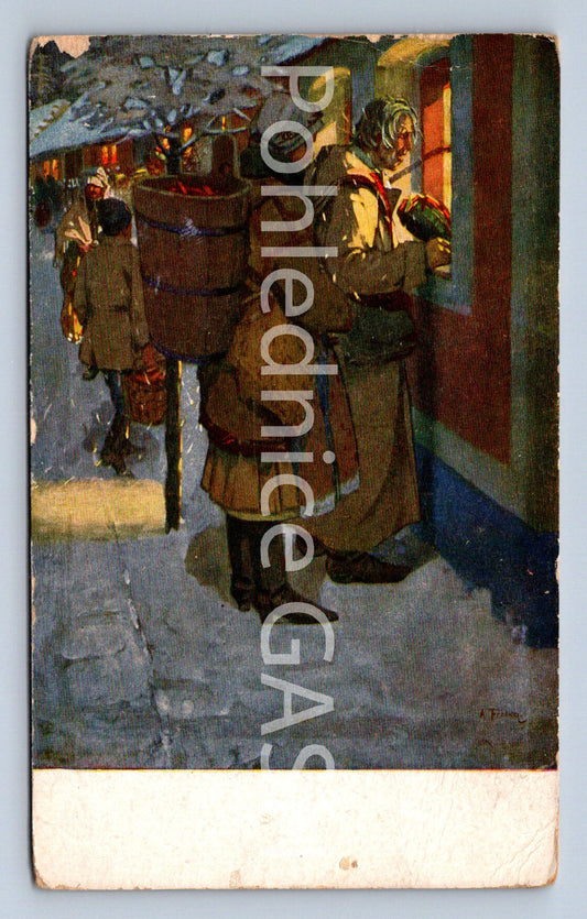 Pohlednice V ZIMĚ (ST12472)