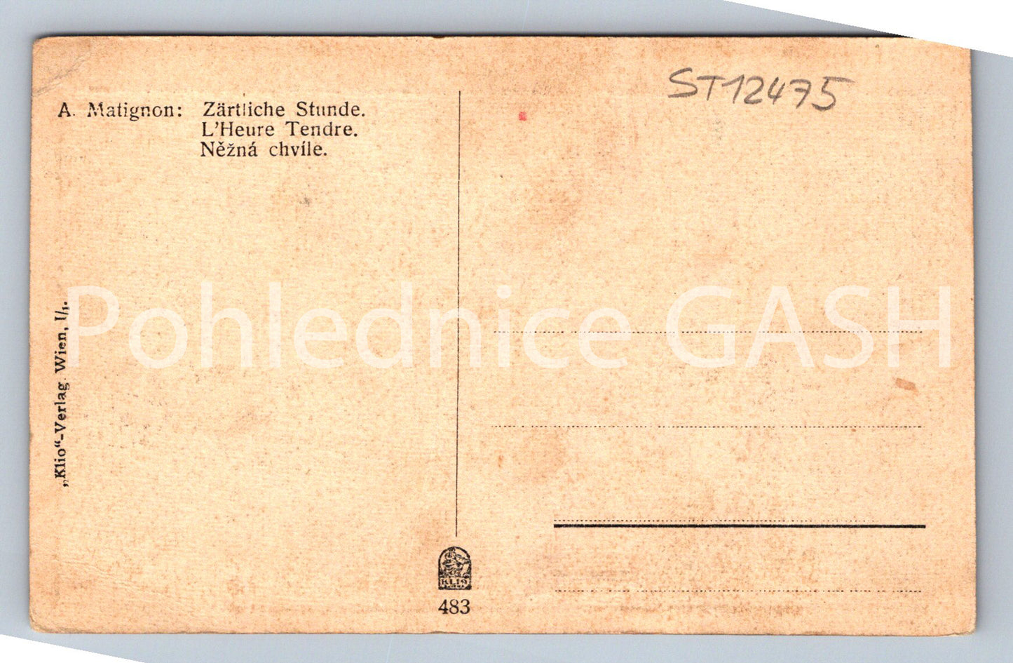 Pohlednice A. MATIGNON (ST12475)