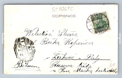 Pohlednice NEZAHYNE ČESKÝ NÁROD (ST10695)