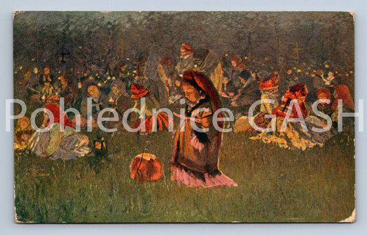 Pohlednice JOŽKA ÚPRKA - NA DUŠIČKY (ST10697)