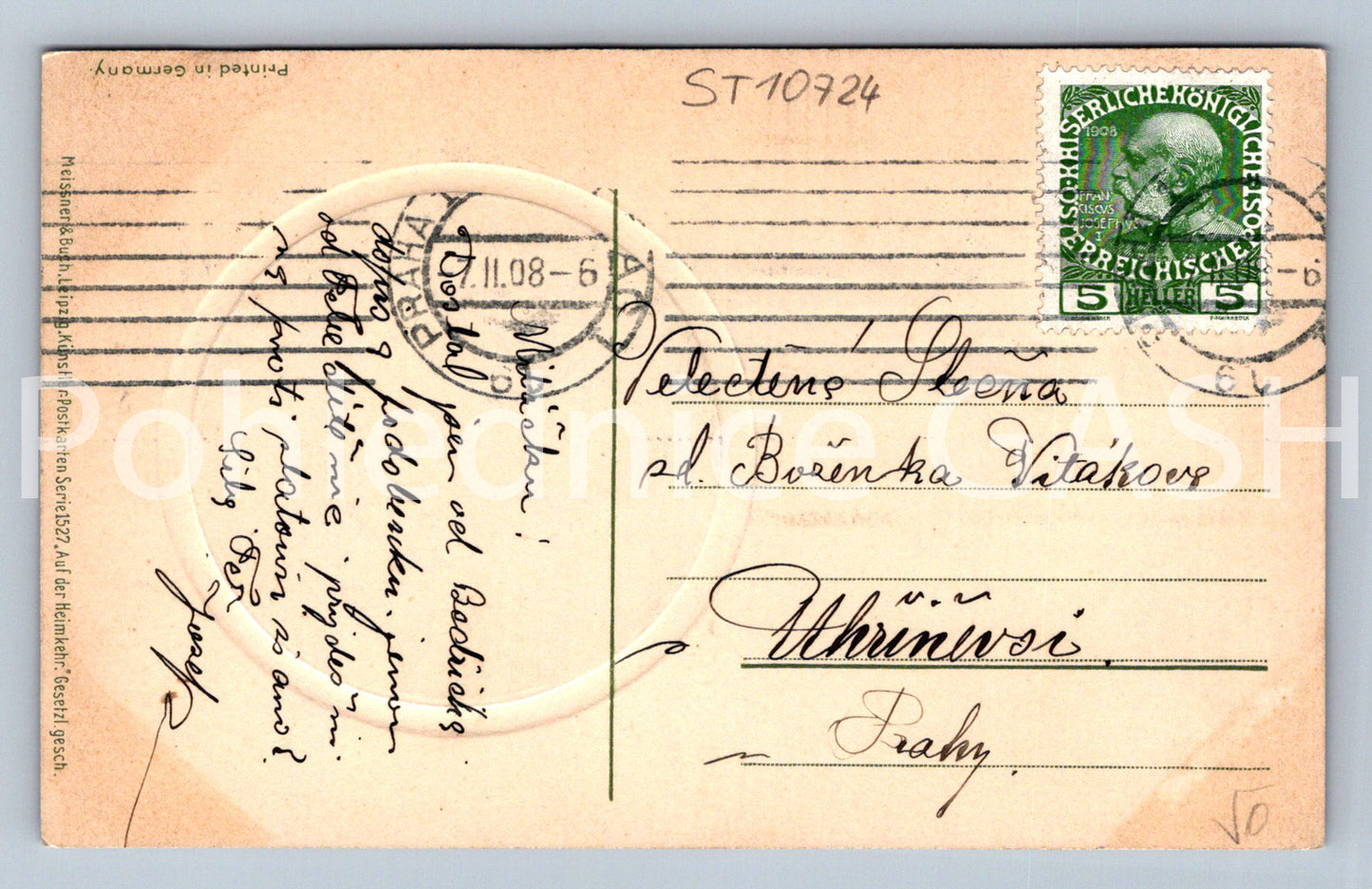 Pohlednice MUŽ SE ŽENOU (ST10724)
