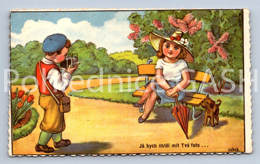 Pohlednice JÁ BYCH CHTĚL MÍT TVÉ FOTO (ST10734)
