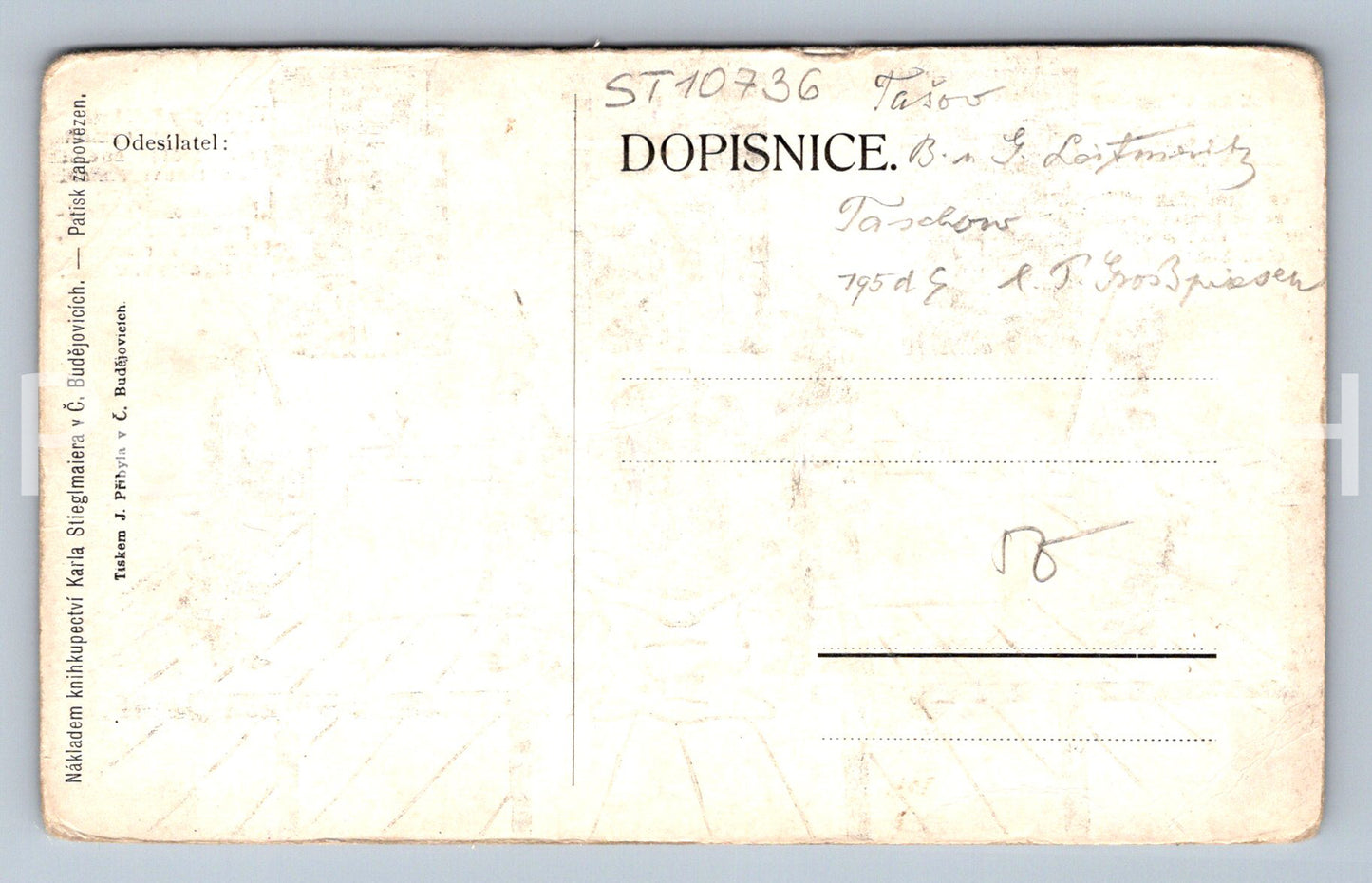 Pohlednice VOLBY (ST10736)