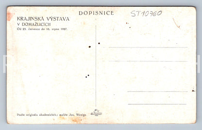 Pohlednice KRAJSKÁ VÝSTAVA V DOMAŽLICÍCH (ST10760)