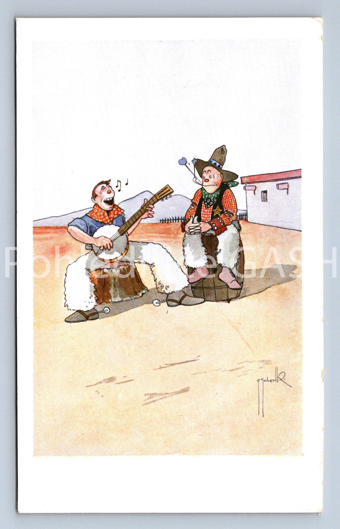Pohlednice ZPĚVÁK A POSLUCHAČ (ST10768)