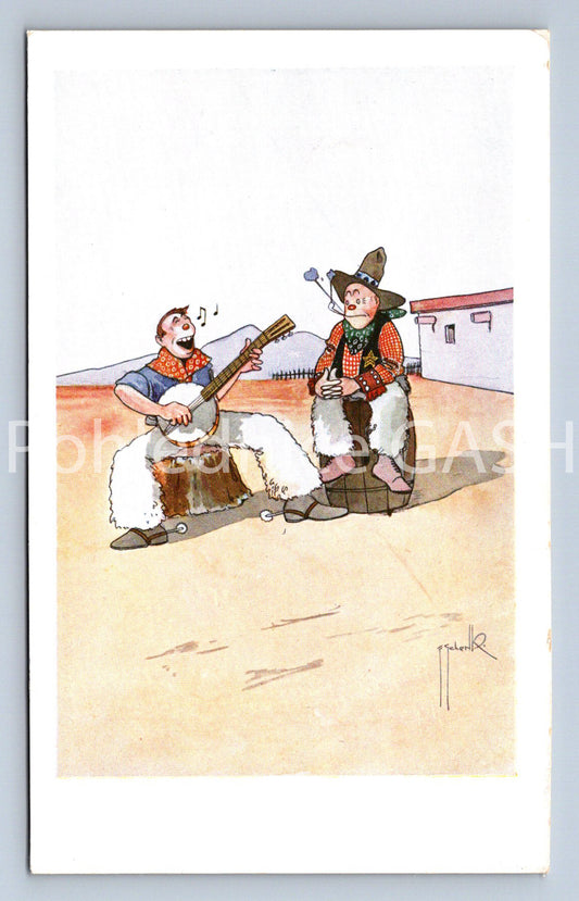 Pohlednice ZPĚVÁK A POSLUCHAČ (ST10768)