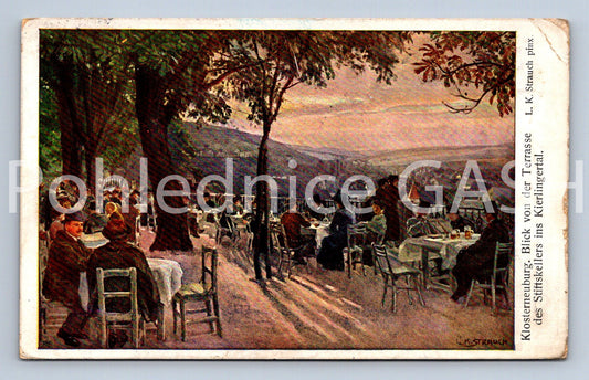 Pohlednice KLOSTERNEUBURG BLICK VON DER TERRASSE (ST10785)