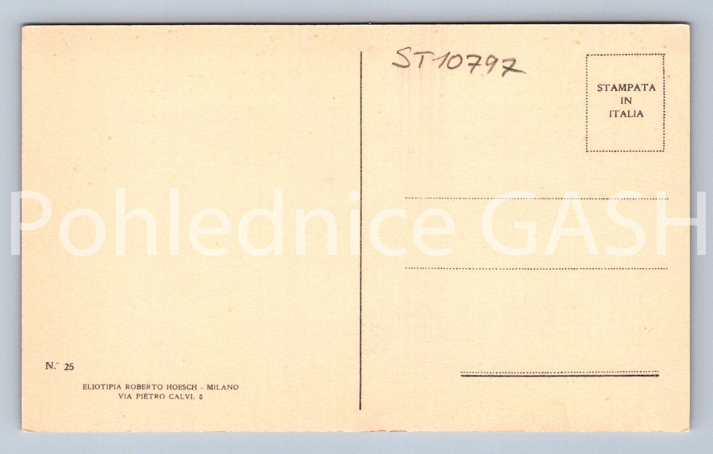 Pohlednice LA VERGINE COL BAMBINO (ST10797)