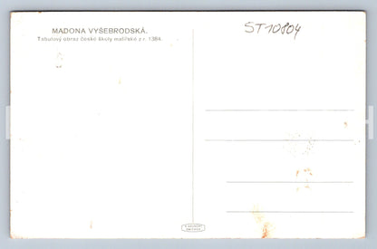 Pohlednice MADONA VYŠEBRODSKÁ (ST10804)