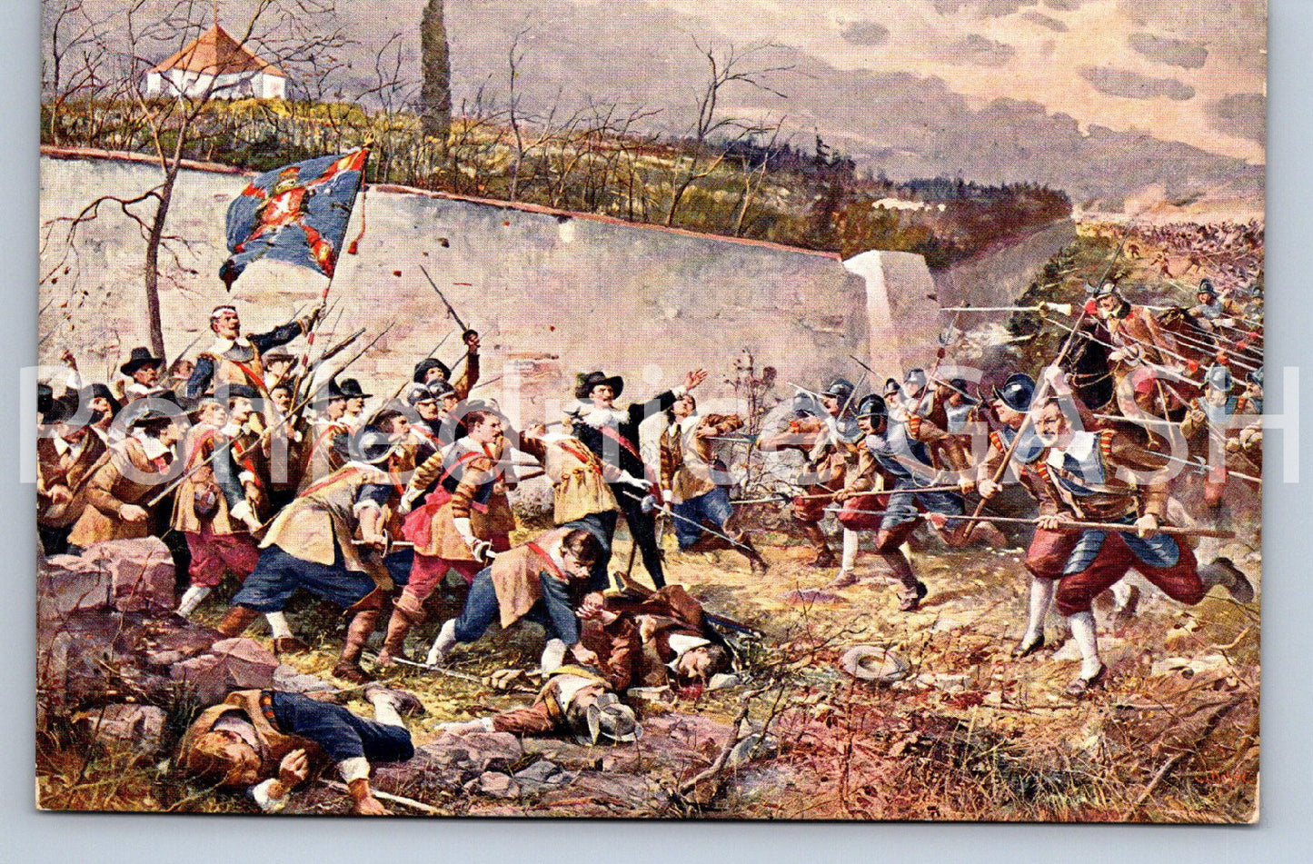 Pohlednice BITVA NA BÍLÉ HOŘE (ST10807)
