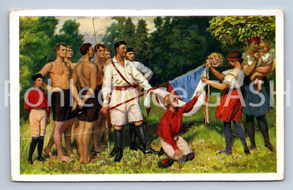 Pohlednice OBCE SOKOLSKÉ K VII. SLEU VŠESOKOLSKÉM V PRAZE (ST10824)