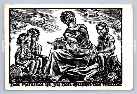 Pohlednice DER RIMMEL UT ZU DEN SUBEN DER MUTTER (ST10837)
