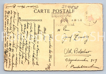 Pohlednice AUX CROISFAISANS - restaurace (ST10838)