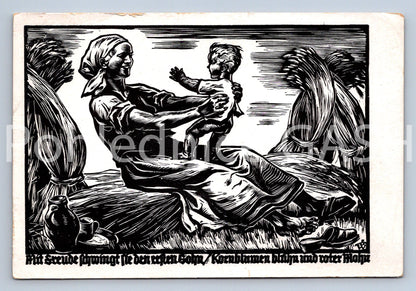 Pohlednice MIT SREUDE RCHWINGT NEDENERFTEN GOHN (ST10840)
