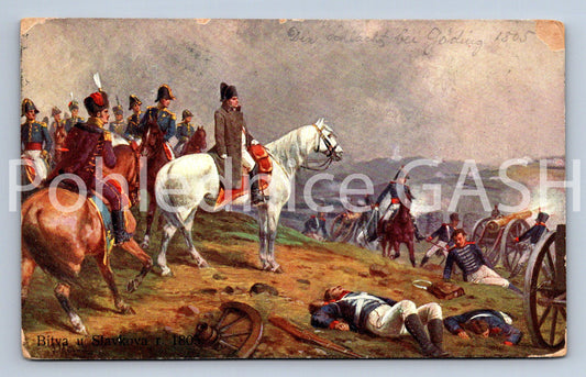 Pohlednice BITVA U SLAVKOVA R. 1805 (ST10849)