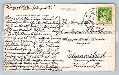 Pohlednice ŠTRAMBERK - CHALUPA POD SKALAMI (ST10864)