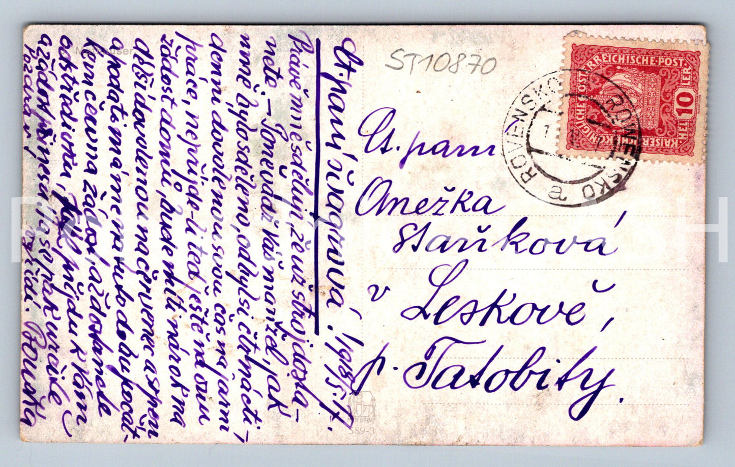 Pohlednice MATHAUSER (ST10870)