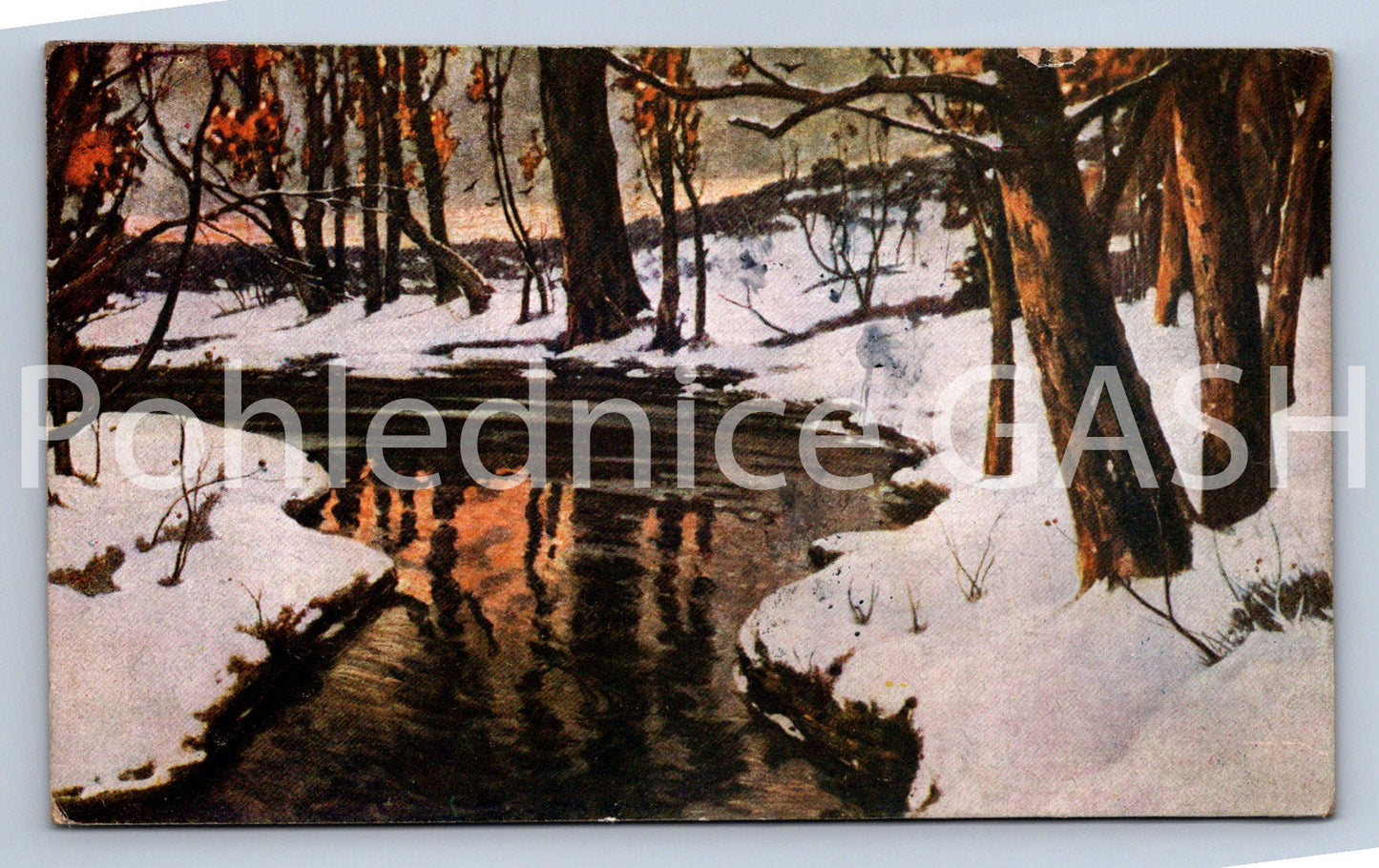 Pohlednice V ZIMĚ (ST10874)