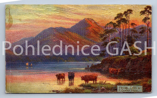 Pohlednice FRIAR´S CRAG AND CAWSEY PIKES (ST10880)