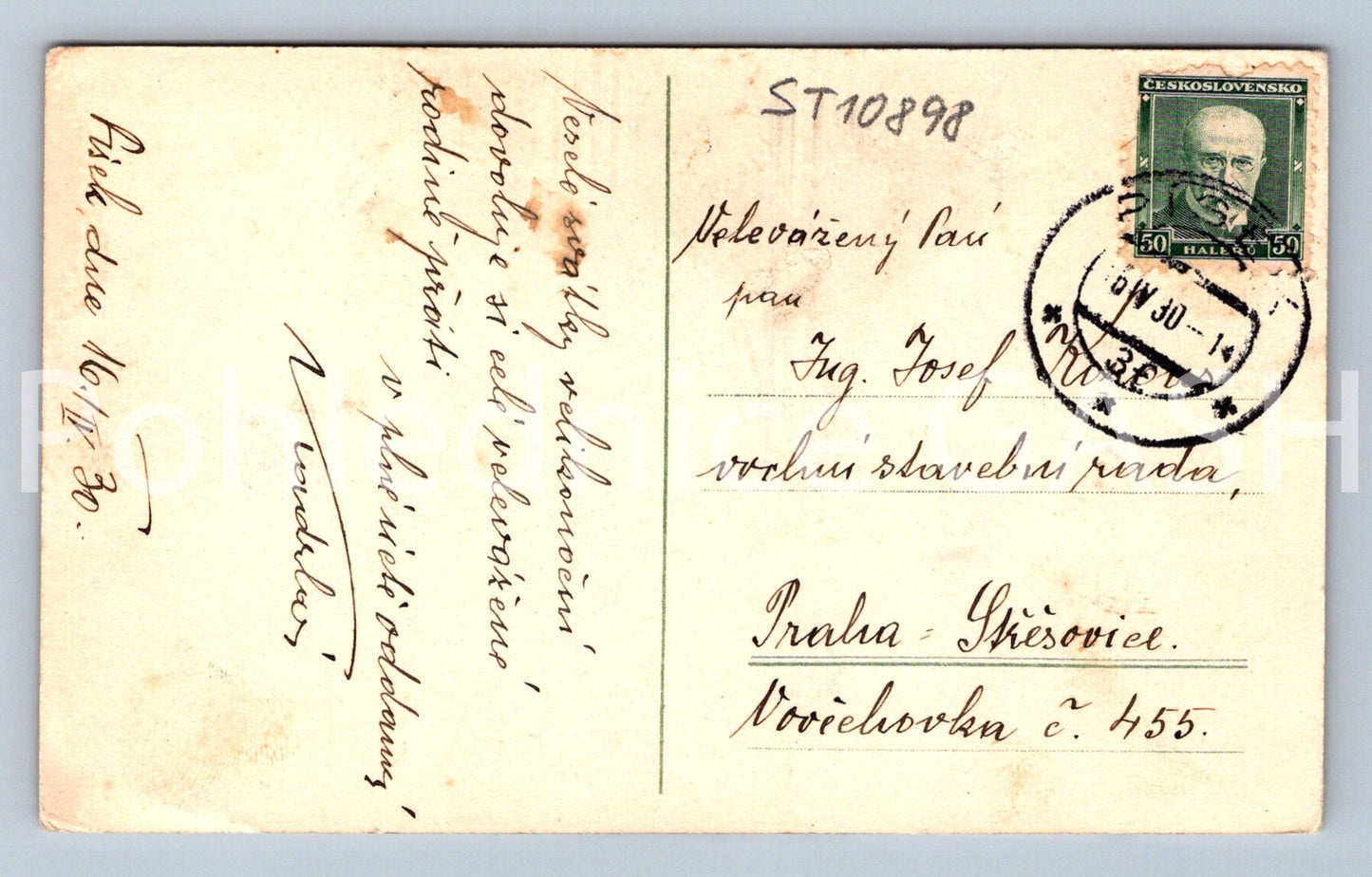 Pohlednice AKAD. MAL. A. K. PAVLÍK - PROBUZENÉ JEZERO (ST10898)