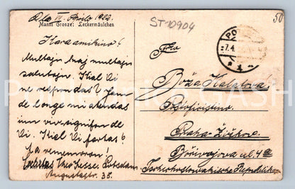 Pohlednice MANNI GROSZE - LECKEMÄULCHEN (ST10904)