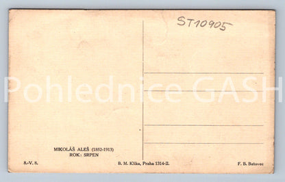 Pohlednice MIKOLÁŠ ALEŠ ROK SRPEN (ST10905)