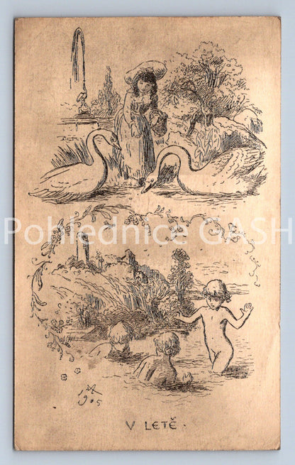 Pohlednice MIKOLÁŠ ALEŠ ROK SRPEN (ST10905)