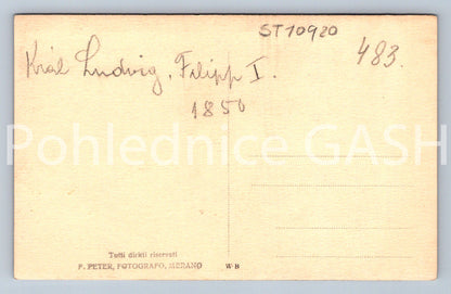 Pohlednice KRÁL LUDVIG FILIPP I. (ST10920)