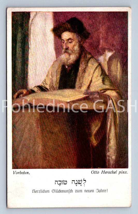 Pohlednice VORBETEN - OTTO HERSCHEL (ST10933)