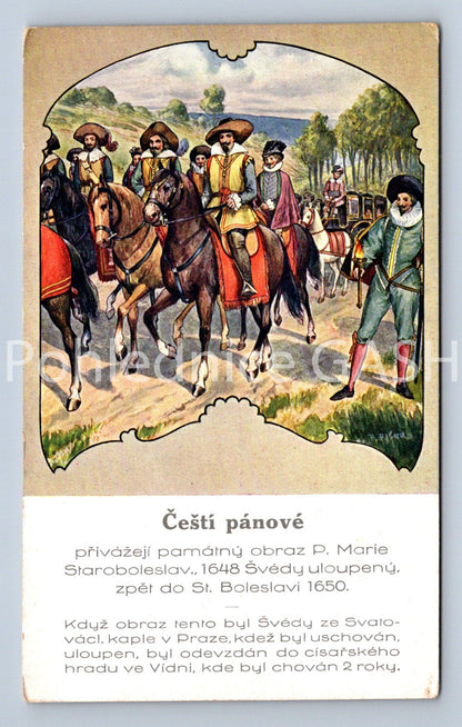 Pohlednice ČEŠTÍ PÁNOVÉ (ST10937)
