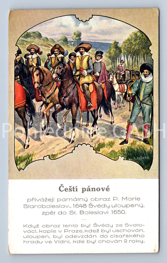 Pohlednice ČEŠTÍ PÁNOVÉ (ST10937)