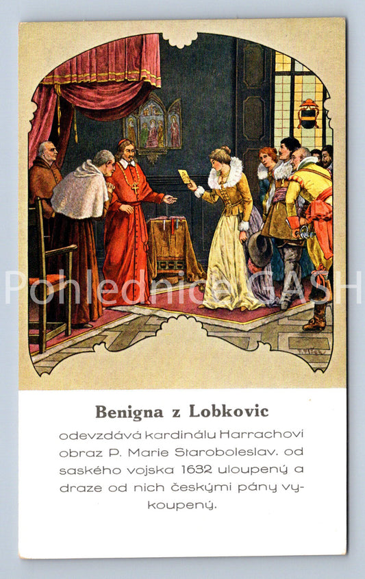 Pohlednice BENIGNA Z LOBKOVIC (ST10938)
