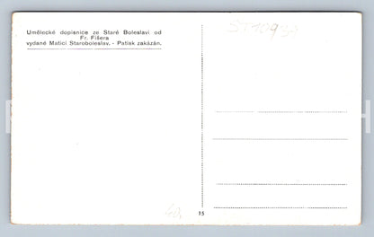 Pohlednice MILOSTNÝ OBRAZ (ST10939)