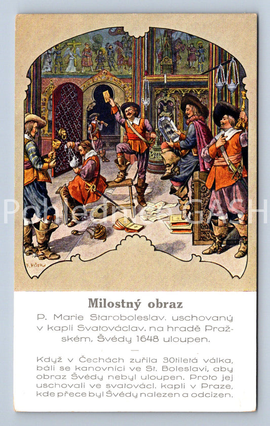 Pohlednice MILOSTNÝ OBRAZ (ST10939)