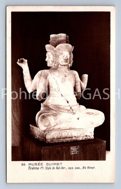 Pohlednice MUSÉE GUIMET - BRAHMA (ST10946)
