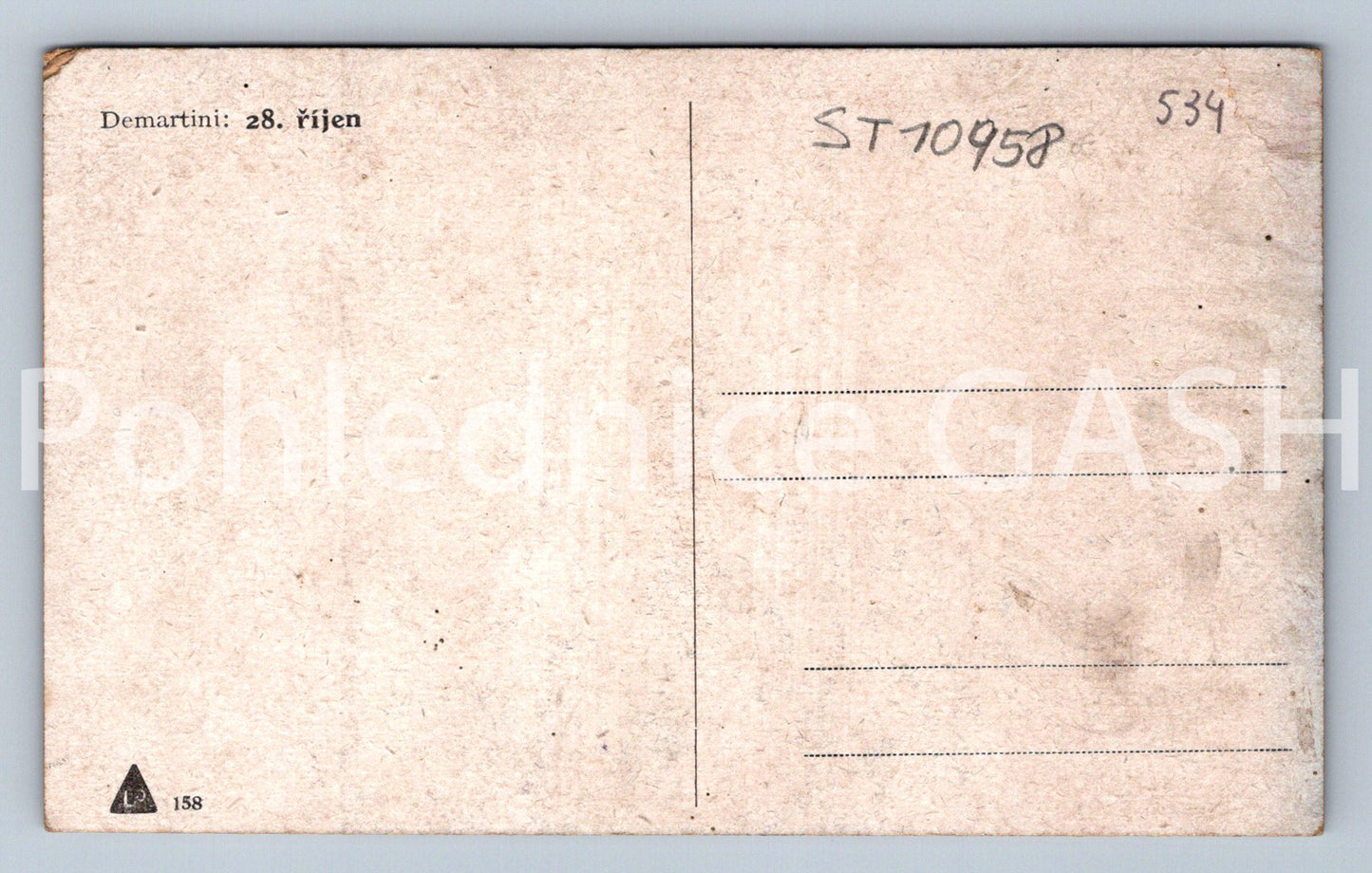 Pohlednice 28. ŘÍJEN (ST10958)