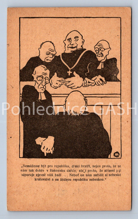 Pohlednice NEMŮŽEME BÝT PRO REPUBLIKU... (ST10972)