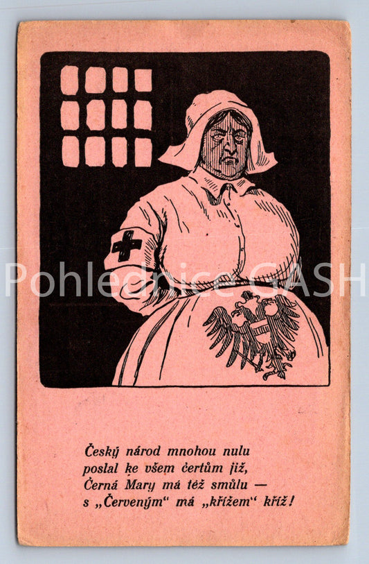 Pohlednice ČESKÝ NÁROD MNOHOU NULU... (ST10973)