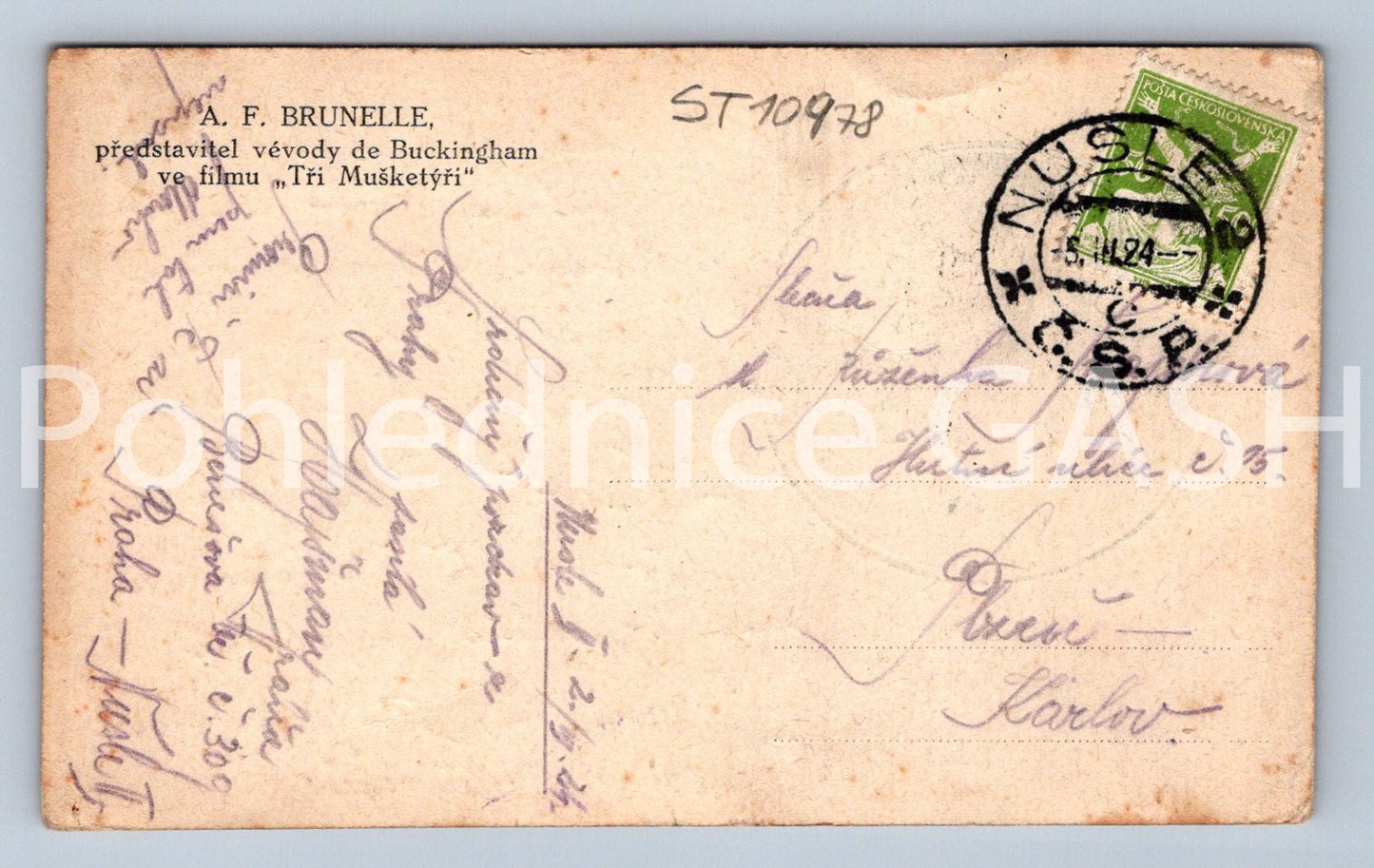Pohlednice A.F. BRUNELLE (ST10978)