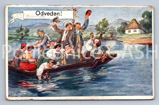 Pohlednice ODVEDEN! (ST11018)