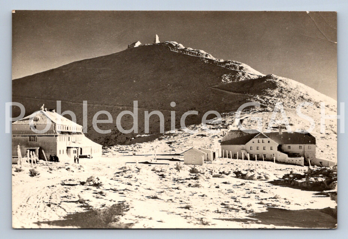 Pohlednice KRKONOŠE - SNĚŽKA (ST11030)