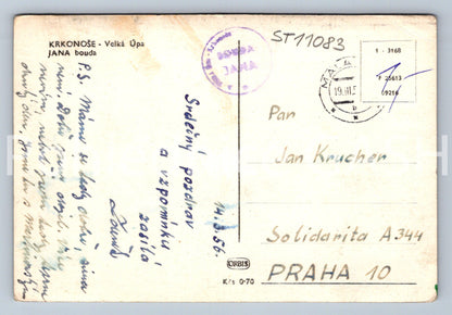 Pohlednice KRKONOŠE - VELKÁ ÚPA (ST11083)