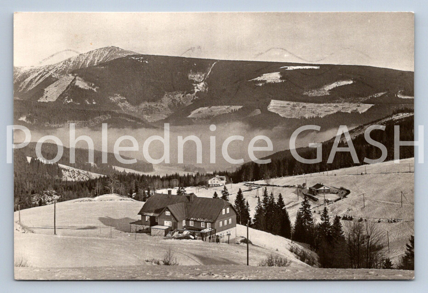 Pohlednice KRKONOŠE - PEC POD SNĚŽKOU (ST11084)