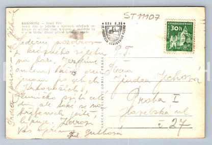 Pohlednice KRKONOŠE - SVAT PETR (ST11107)